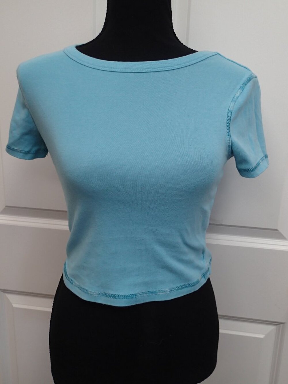 Wild Fable Blue Women's Crop Top Size XS